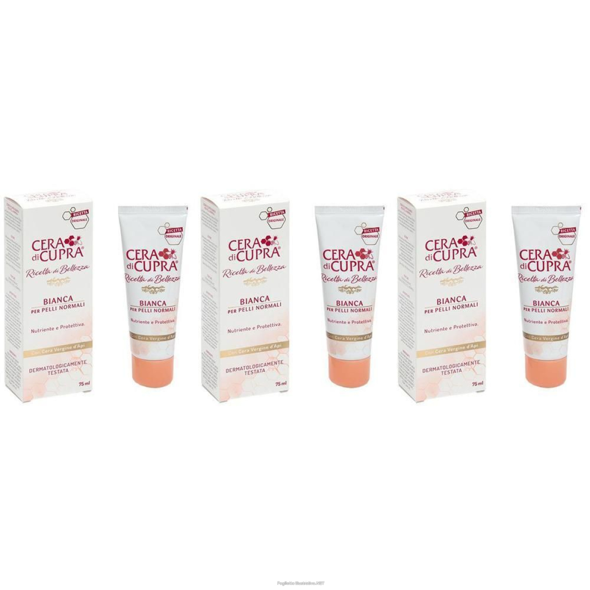 Cerca Prezzi di cupra crema bianca pelli normali 3x75 ml e acquista online