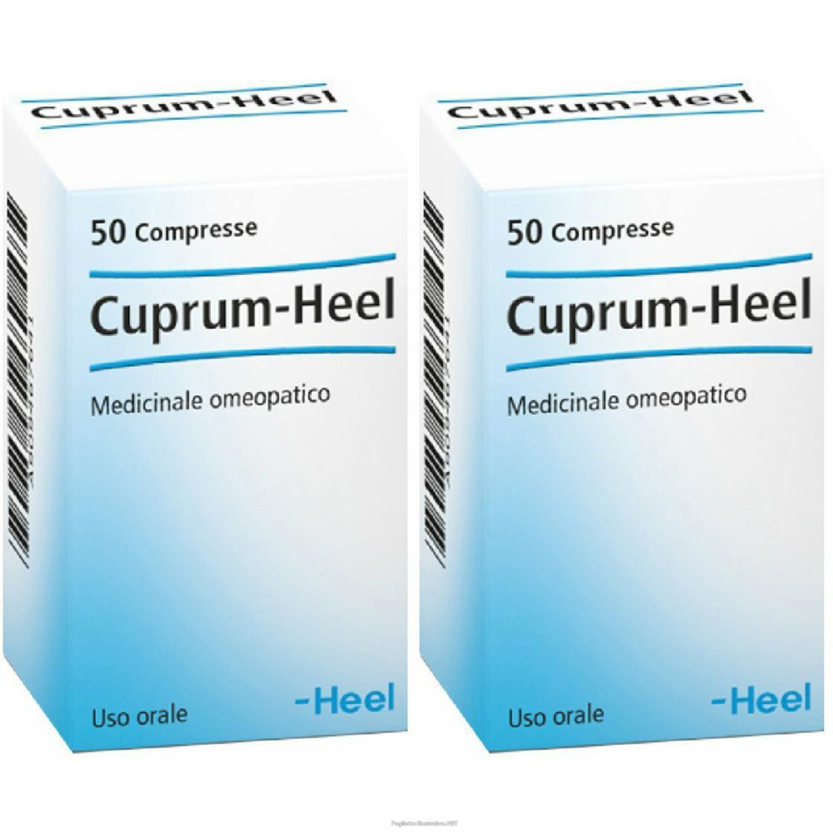Cerca Prezzi di cuprum-heel set da 2 2x50 pz compresse e acquista online