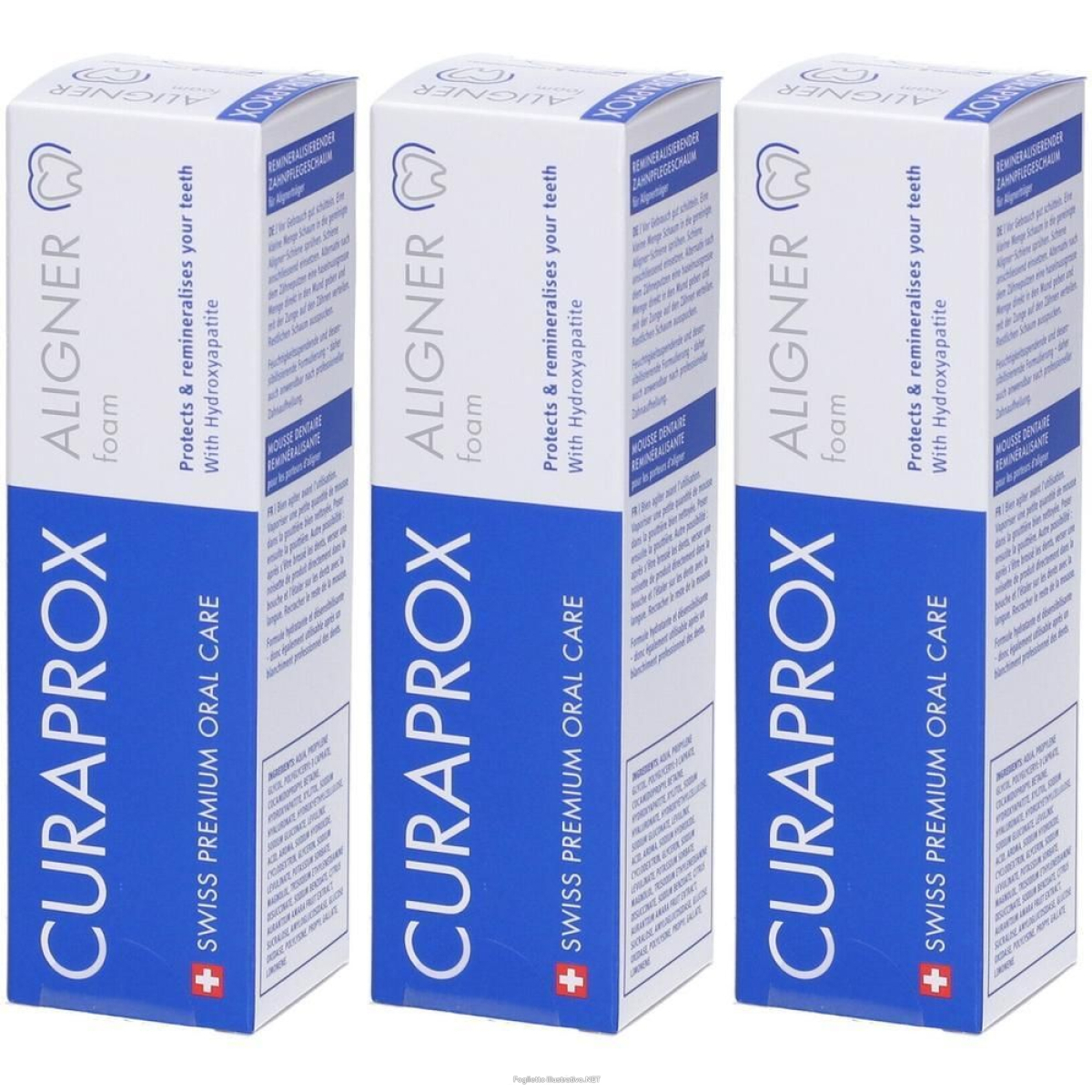 Cerca Prezzi di curaprox aligner foam 40 ml 3x40 ml e acquista online