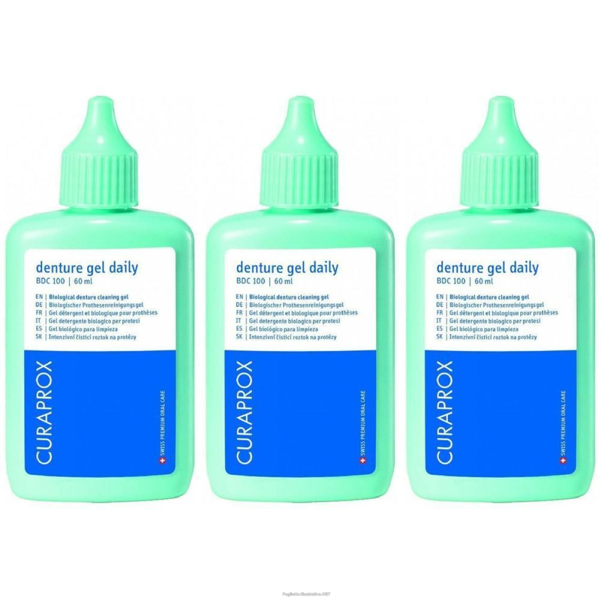 Cerca Prezzi di curaprox bdc 100 daily gel per la pulizia quotidiana della dentiera e e acquista online