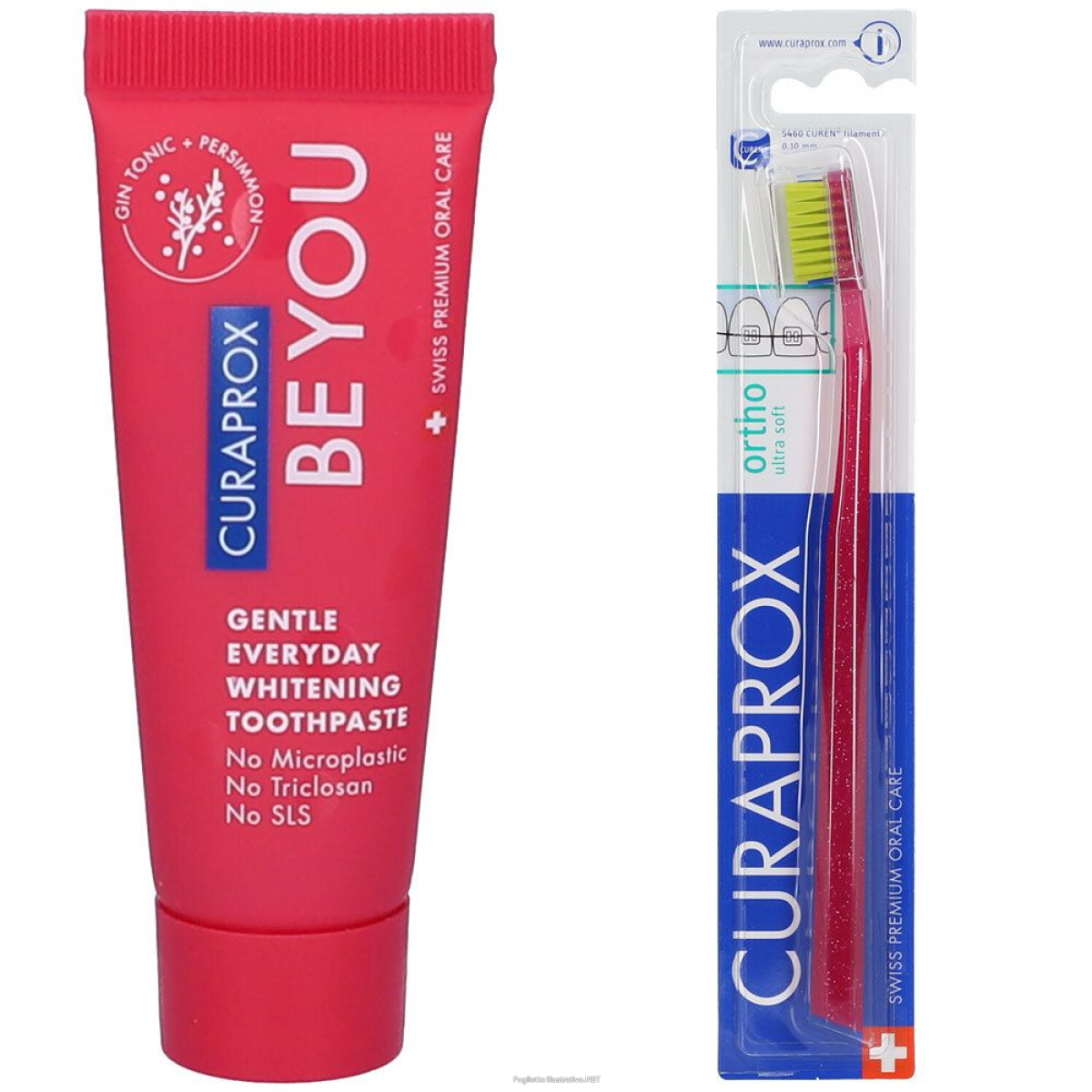Cerca Prezzi di curaprox be you dentifricio gusto gin tonic + cs 5460 ortho spazzolino e acquista online