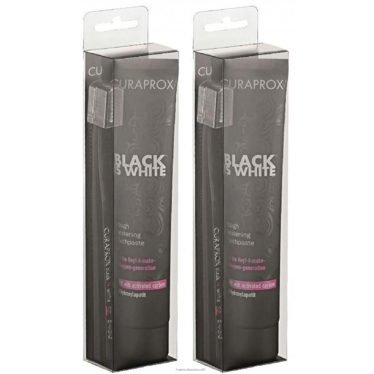 Cerca Prezzi di curaprox black is white dentifrici sbiancanti 1 dentifricio da 90ml + e acquista online