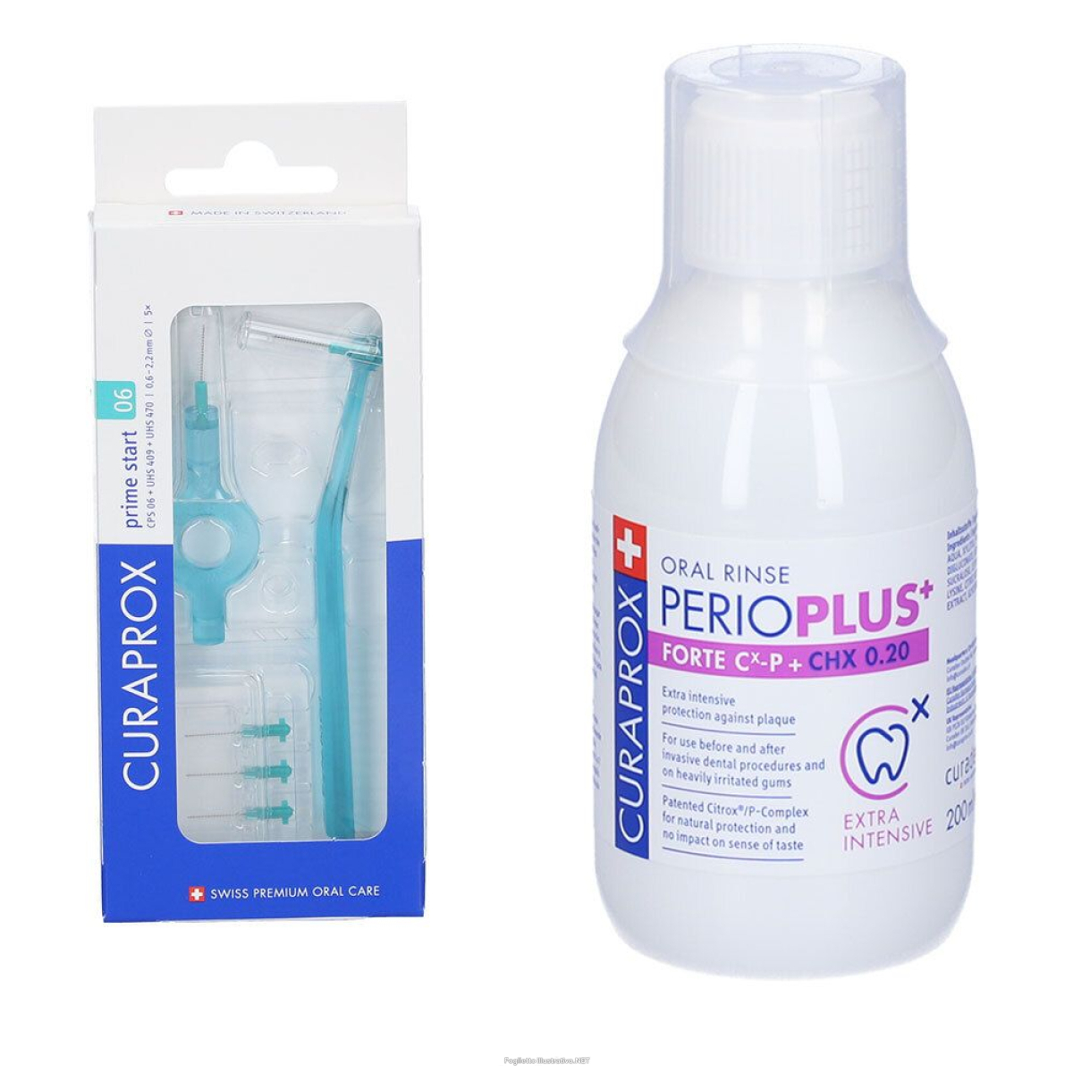 Cerca Prezzi di curaprox cps 06 prime start scovolini + perioplus forte chx 0.20 collu e acquista online