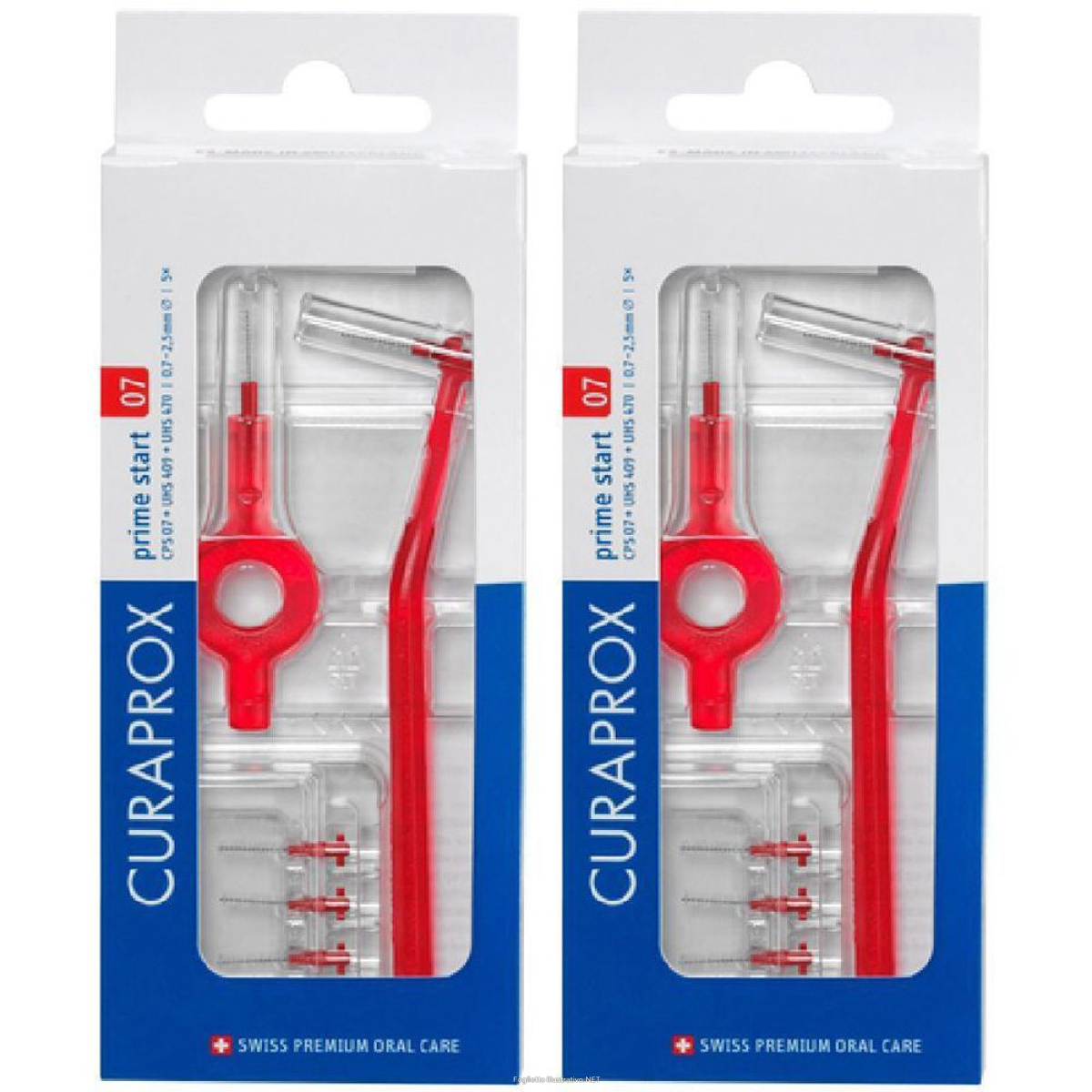 Cerca Prezzi di curaprox cps 07 prime sta red set da 2 2x5 st e acquista online