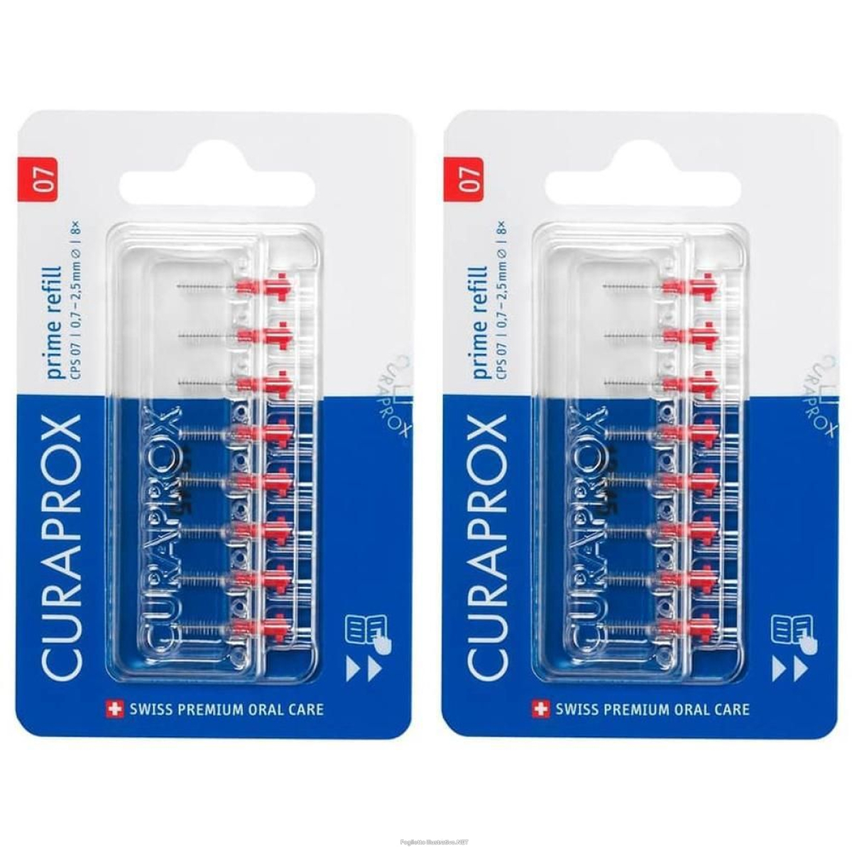 Cerca Prezzi di curaprox cps 07 scovolino prime refill red 8 pezzi 2x8 st e acquista online