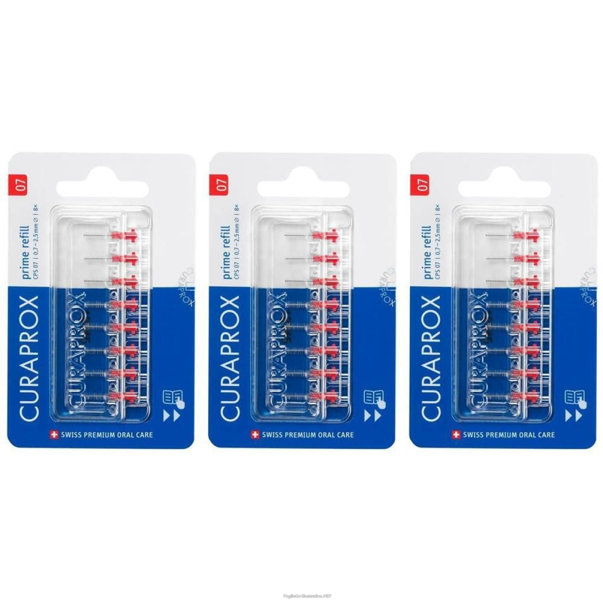 Cerca Prezzi di curaprox cps 07 scovolino prime refill red 8 pezzi 3x8 st e acquista online