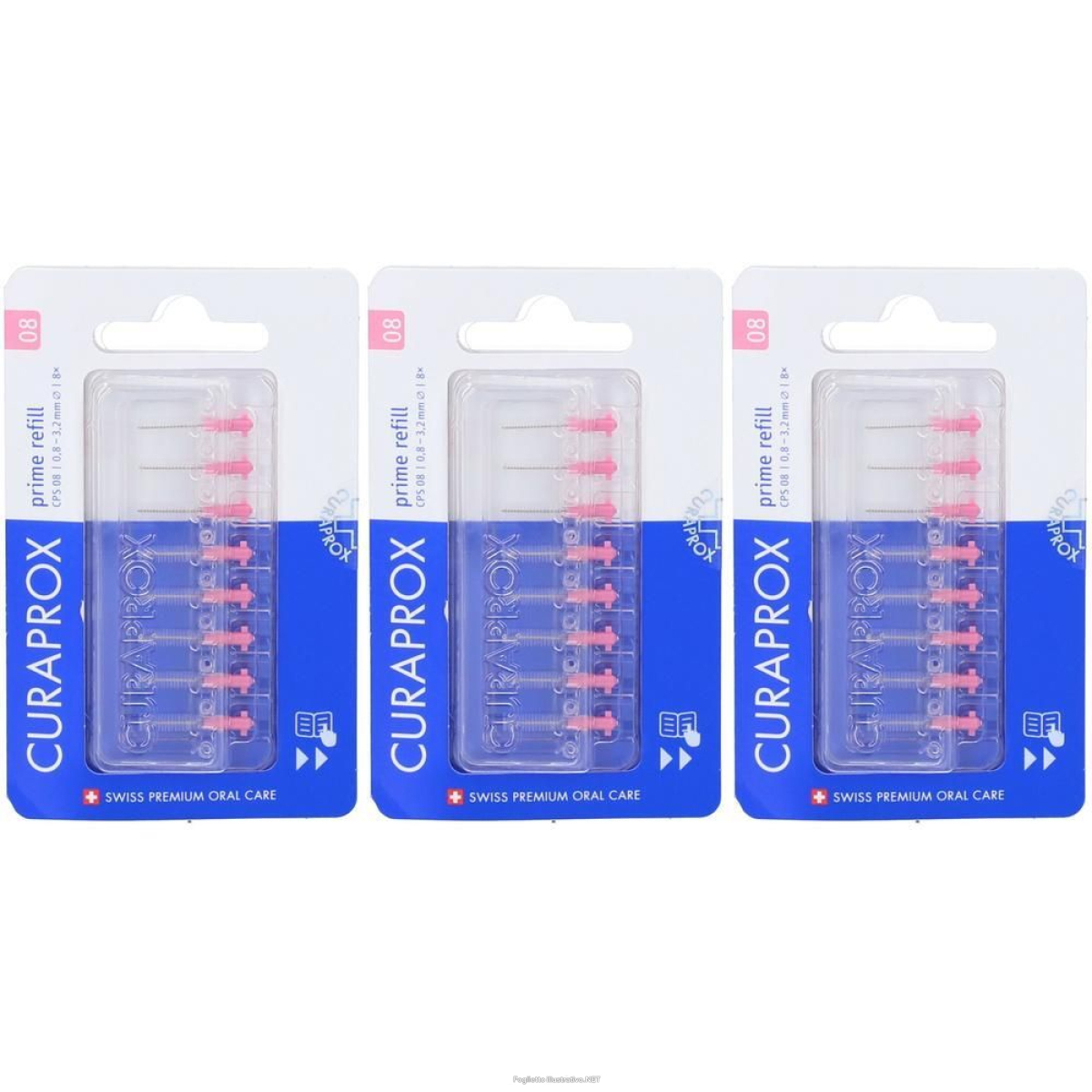 Cerca Prezzi di curaprox cps 08 scovolino prime refill pink 3x8 st e acquista online