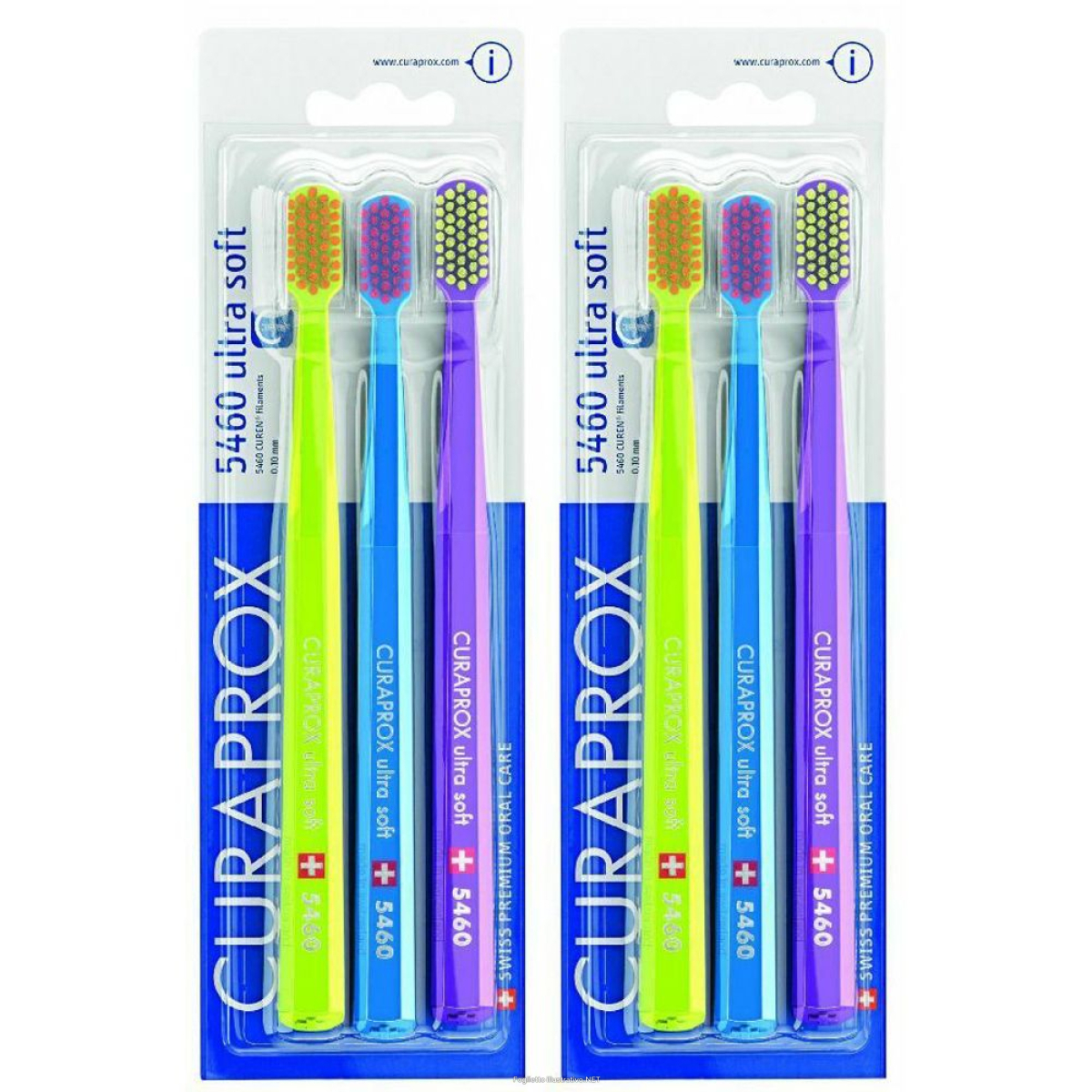Cerca Prezzi di curaprox cs 5460 trio ultra soft set da 2 2x58 g spazzolino denti e acquista online
