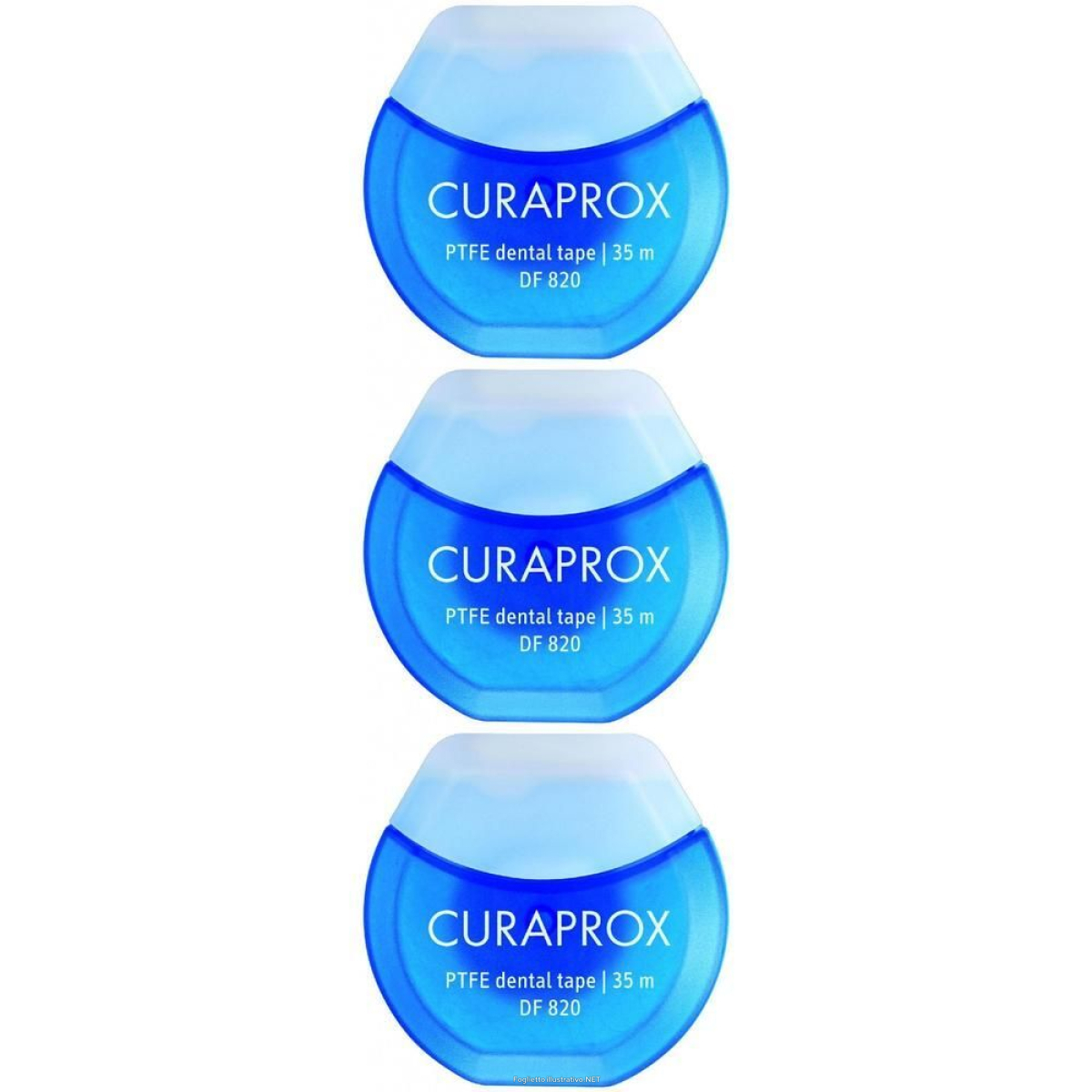 Cerca Prezzi di curaprox df 820 ptfe floss tape 35 metri 3x1 st e acquista online