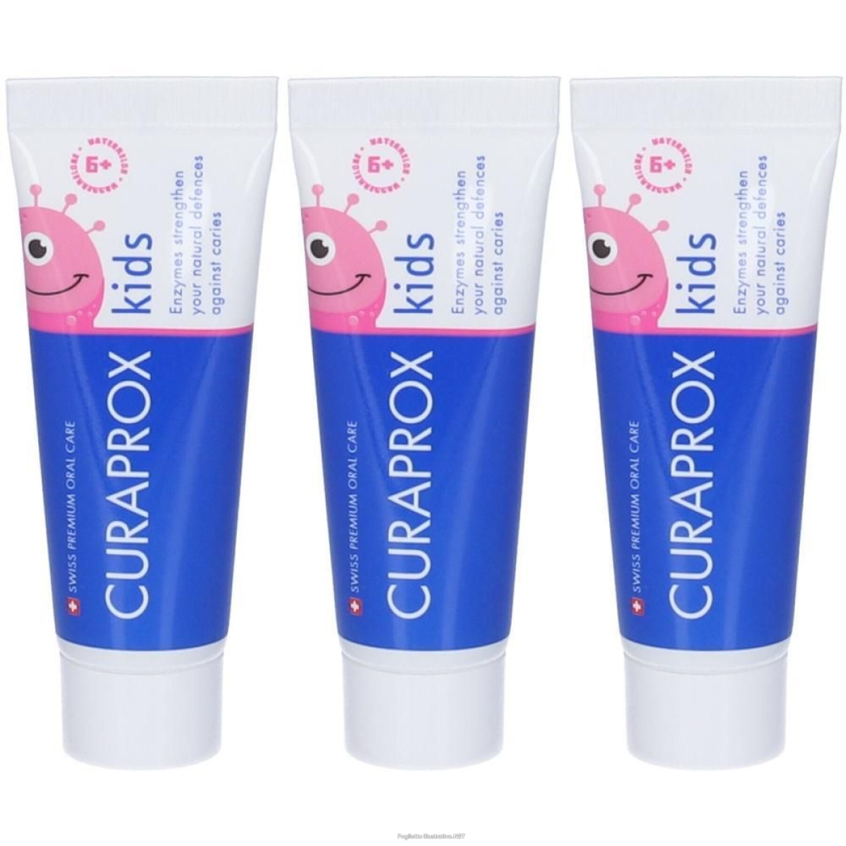 Cerca Prezzi di curaprox kids toothpaste water melon flavor 1450ppm 3x10 ml e acquista online