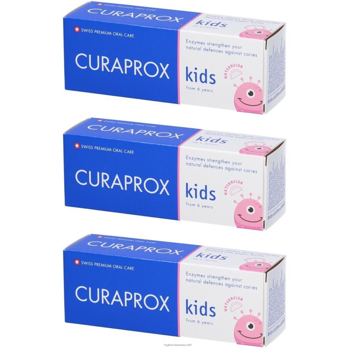 Cerca Prezzi di curaprox kids toothpaste water melon flavor 3x60 ml e acquista online