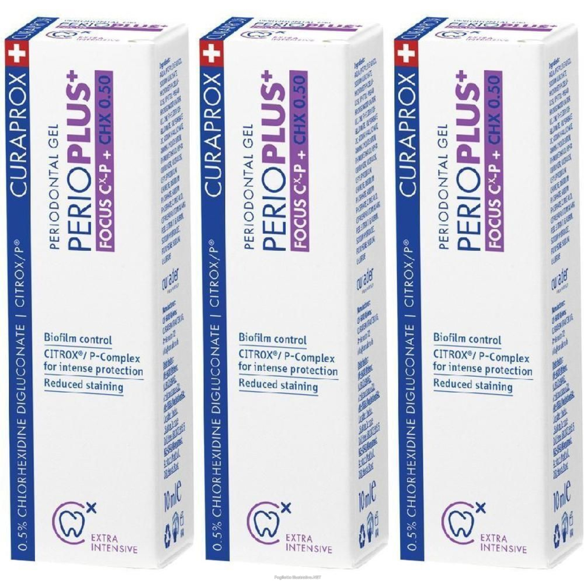 Cerca Prezzi di curaprox perioplus+ focus gel 3x10 ml e acquista online