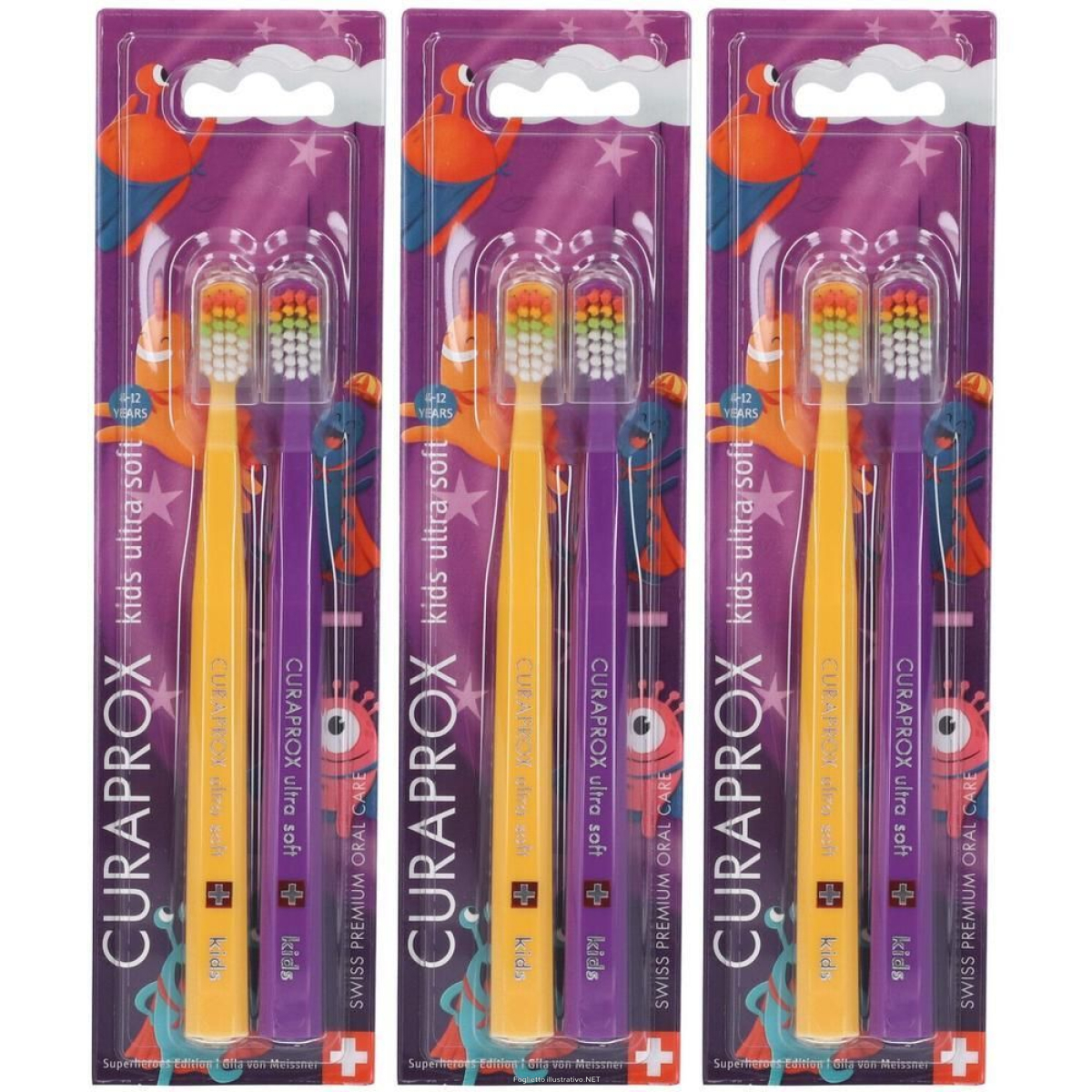 Cerca Prezzi di curaprox spazzolino cs kids supereroi edition 3x1 st e acquista online