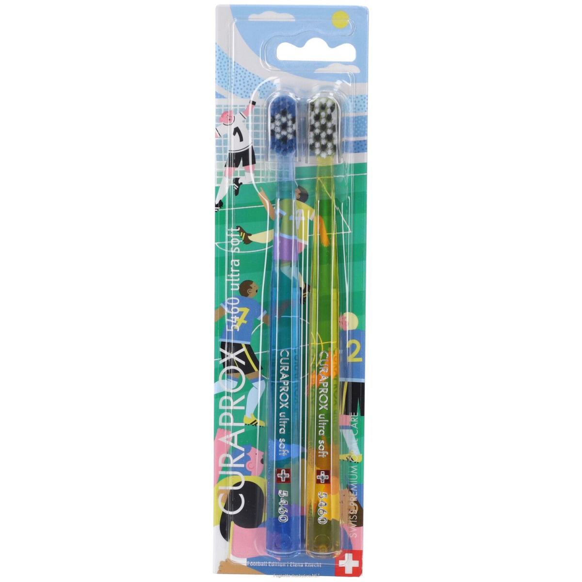 Cerca Prezzi di curaprox spazzolino ultra-morbido cs 5460 football edition 2 pezzi 1 p e acquista online