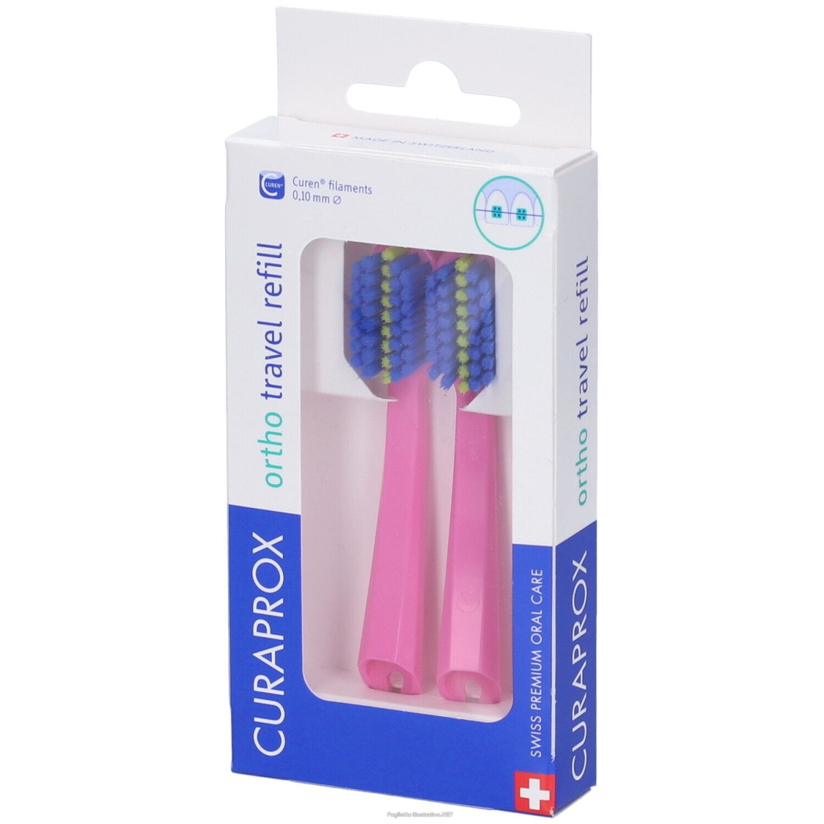 Cerca Prezzi di curaprox testine di ricambio per spazzolino da viaggio ortho pink 2 pe e acquista online