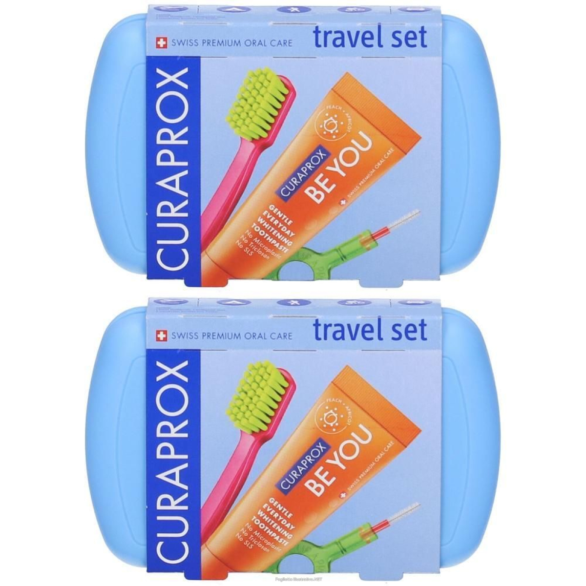 Cerca Prezzi di curaprox travel set, blue 2x1 st e acquista online