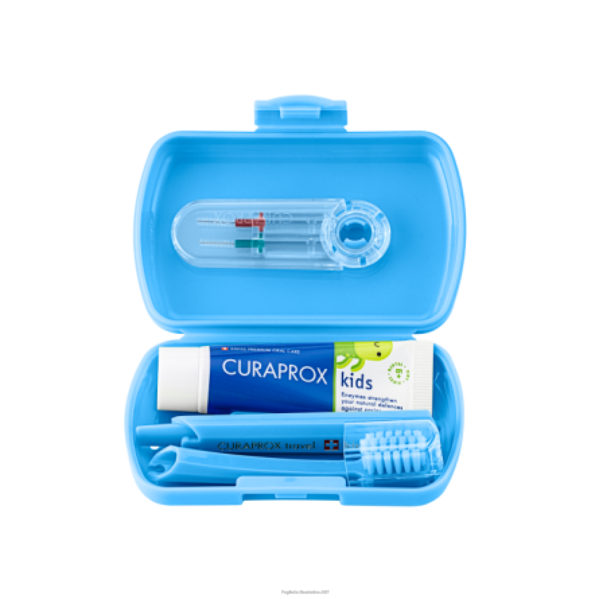 Cerca Prezzi di curaprox travel set kids -blu e acquista online