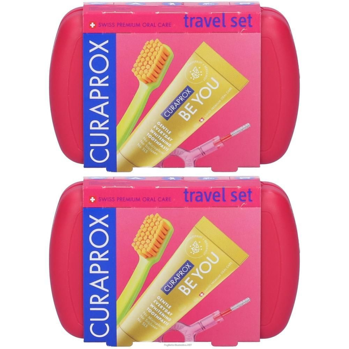 Cerca Prezzi di curaprox travel set magenta 2x1 st e acquista online