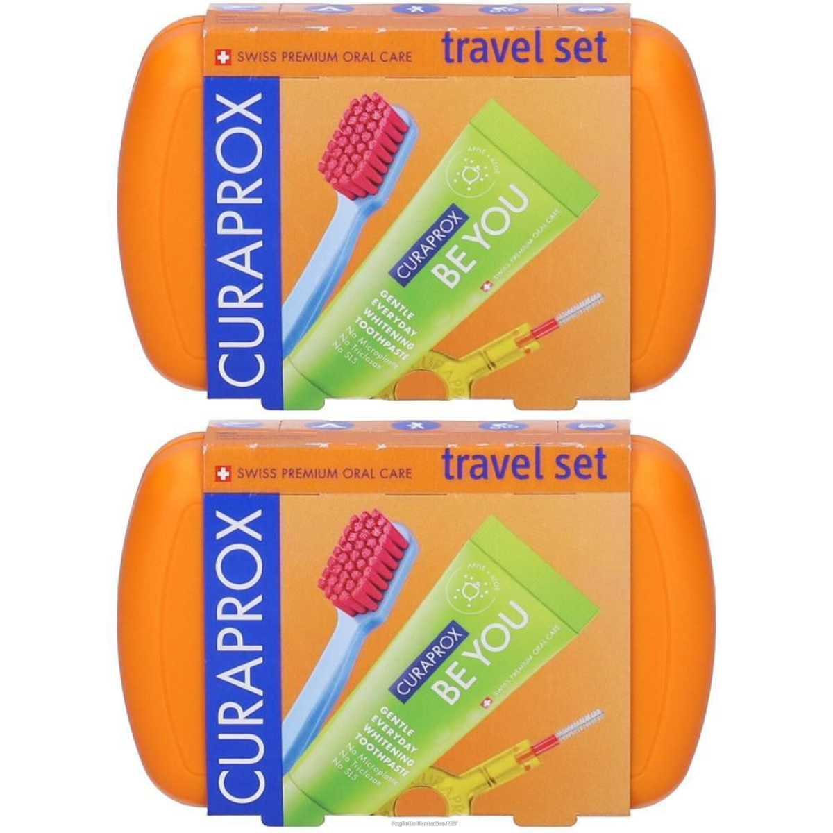 Cerca Prezzi di curaprox travel set orange 2x1 st e acquista online