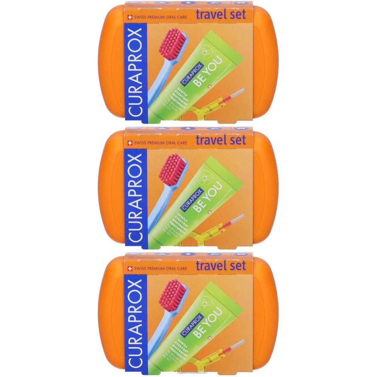 Cerca Prezzi di curaprox travel set orange 3x1 st e acquista online