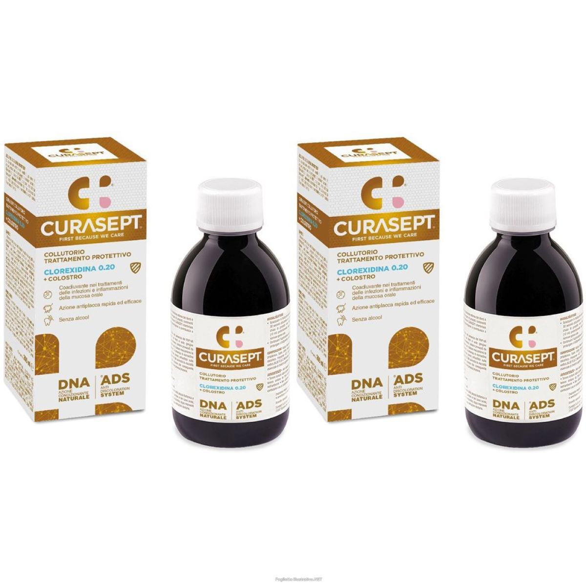 Cerca Prezzi di curasept® ads trattamento protettivo collutorio set da 2 2x200 ml coll e acquista online