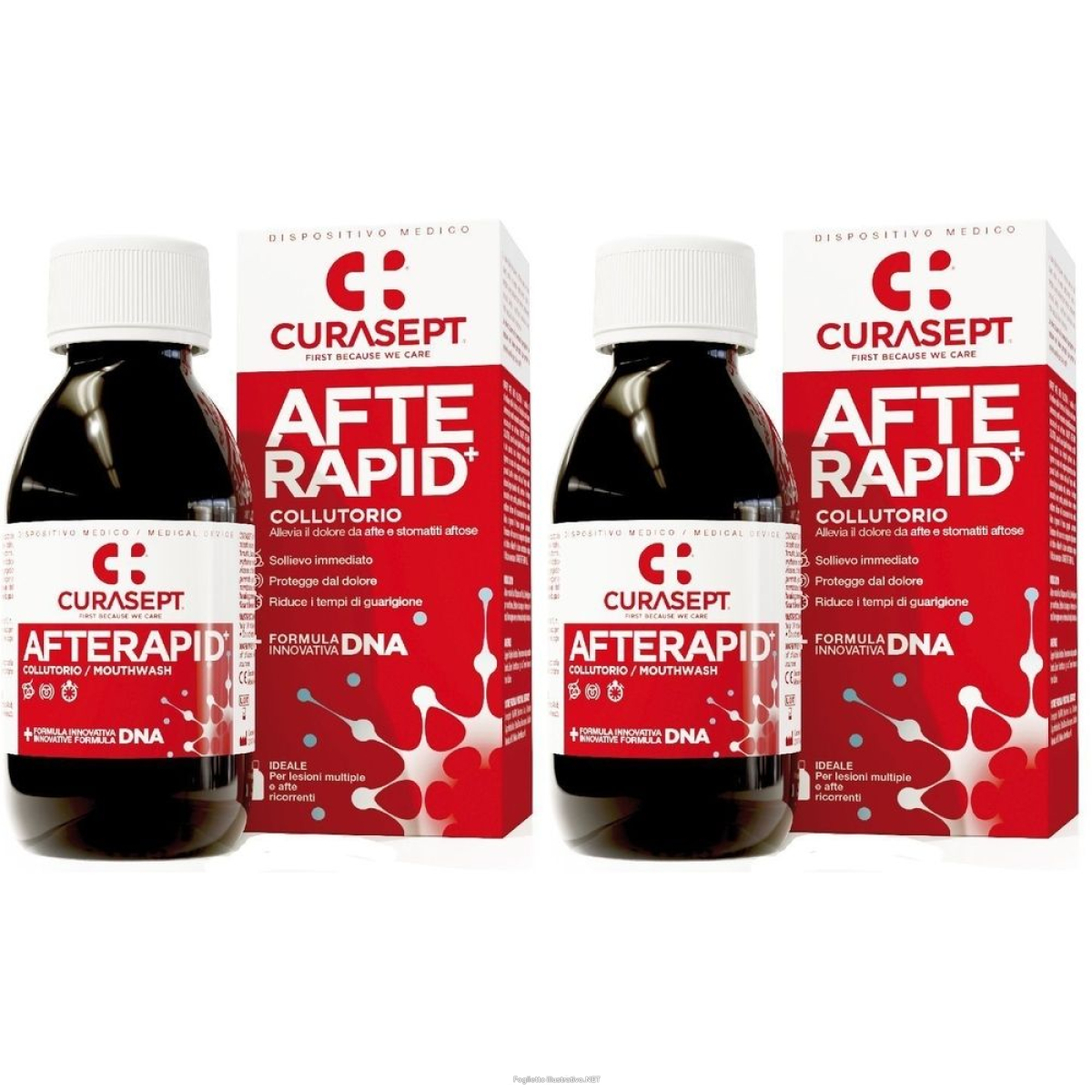 Cerca Prezzi di curasept afte rapid collutorio set da 2 2x125 ml e acquista online