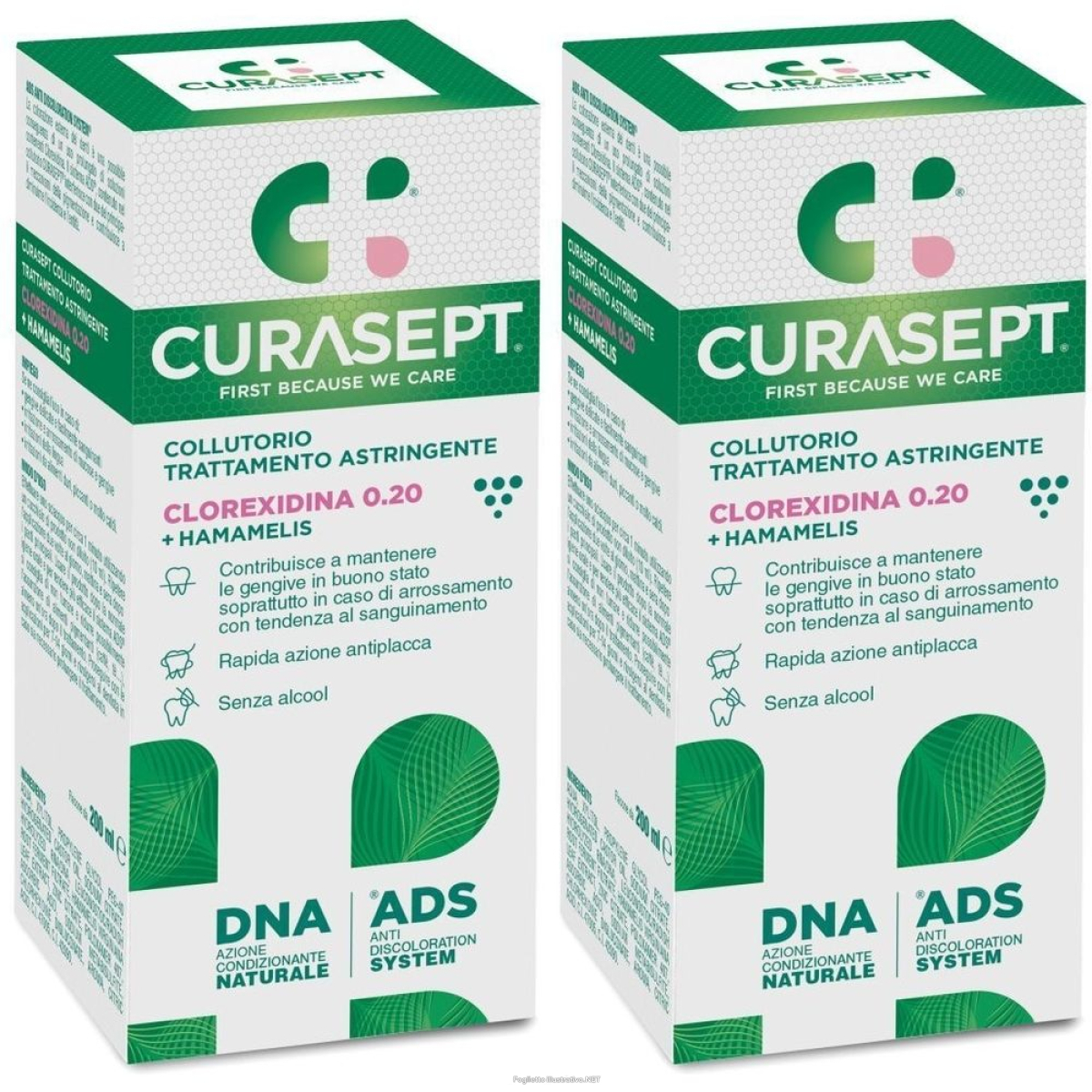 Cerca Prezzi di curasept collutorio trattamento astringente set da 2 2x200 ml collutor e acquista online