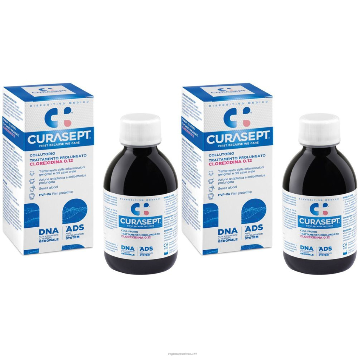 Cerca Prezzi di curasept® collutorio trattamento prolungato clorexidina 0.12 dna + ads e acquista online