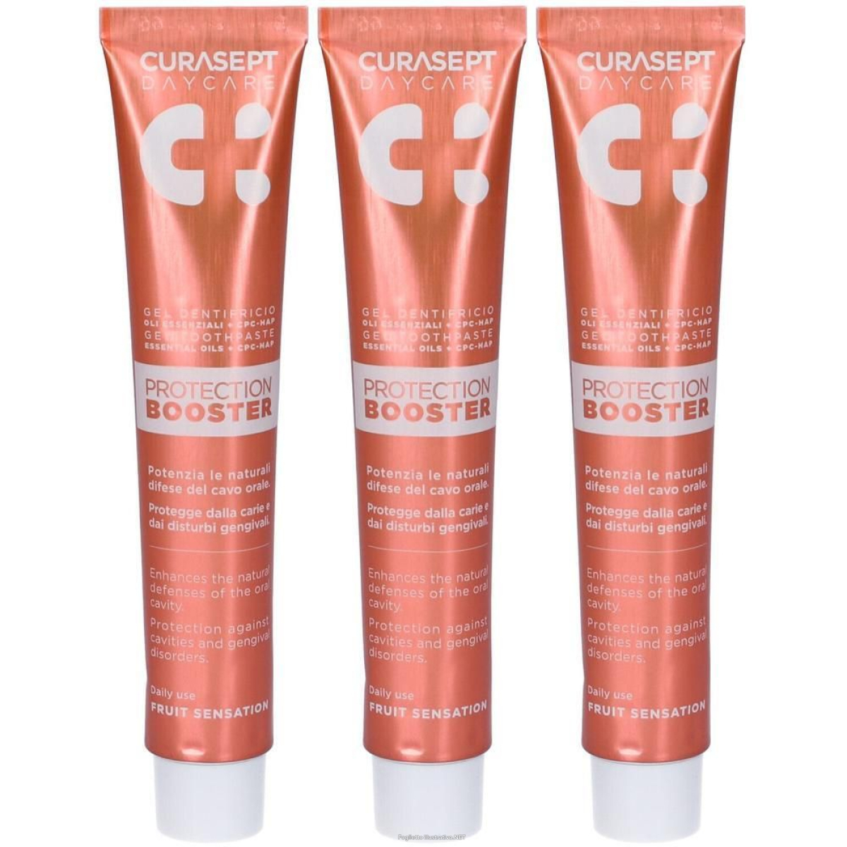 Cerca Prezzi di curasept daycare dentifricio protection booster fruit sensation 3x75 m e acquista online