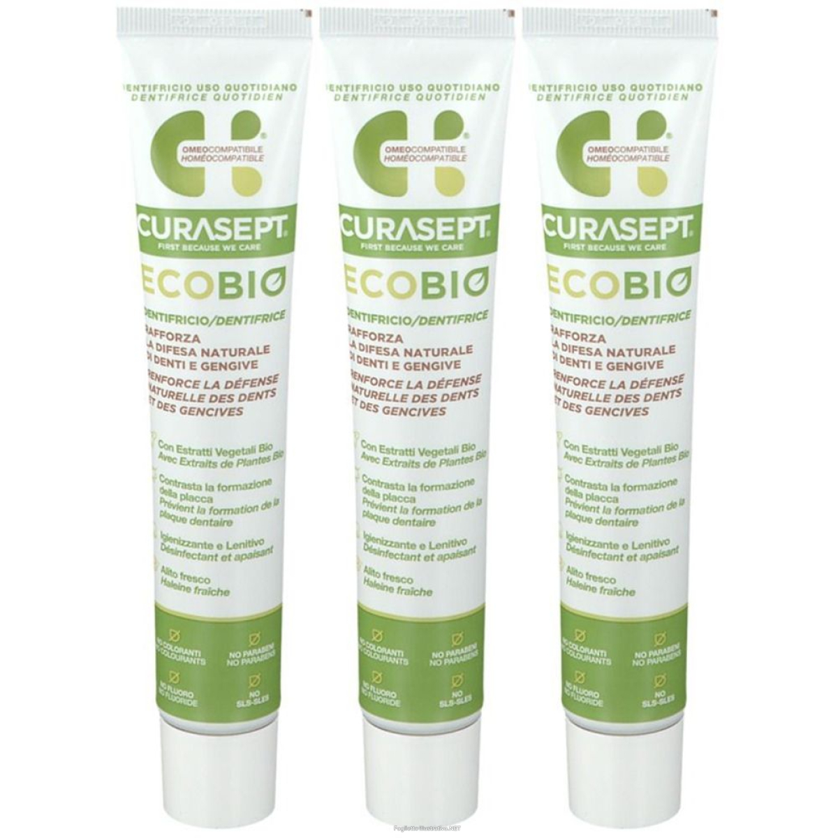 Cerca Prezzi di curasept® ecobio dentifricio set da 3 3x75 ml e acquista online