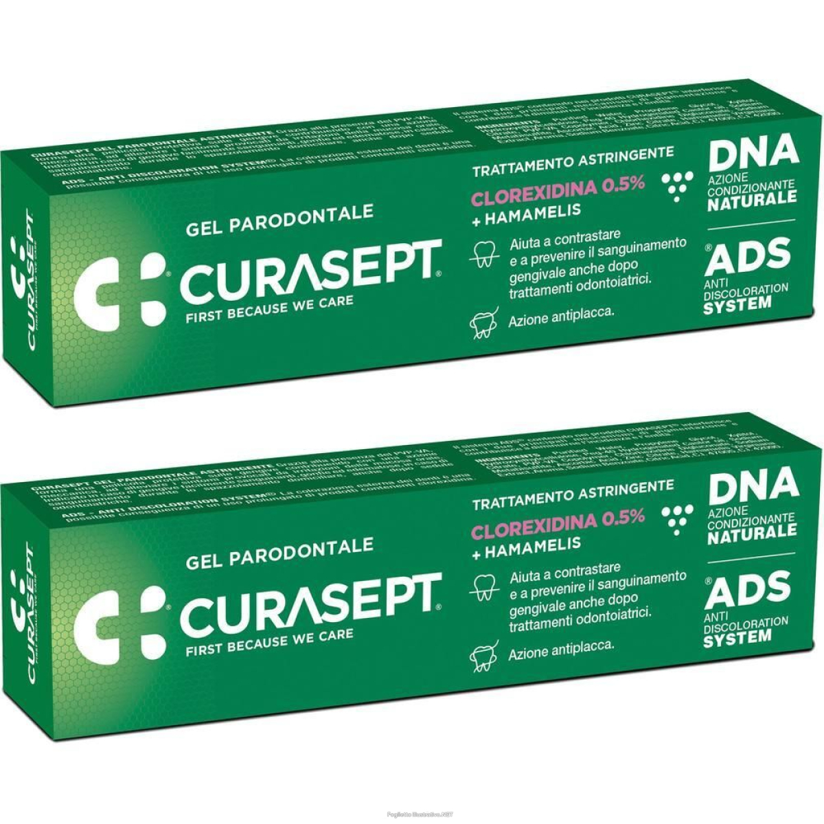 Cerca Prezzi di curasept gel parodontale ads dna trattamento astringente 2x30 ml e acquista online