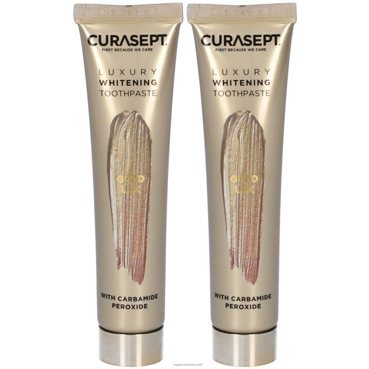 Cerca Prezzi di curasept gold luxury whitening dentifricio set da 2 2x75 ml dentifrici e acquista online