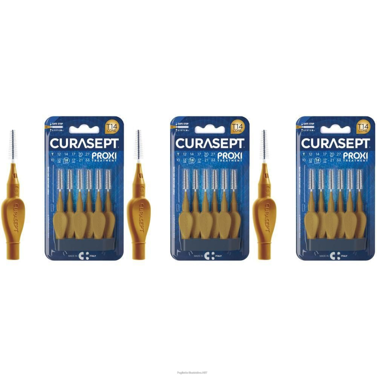 Cerca Prezzi di curasept proxi t14 ocra/dark gold 3x1 st e acquista online
