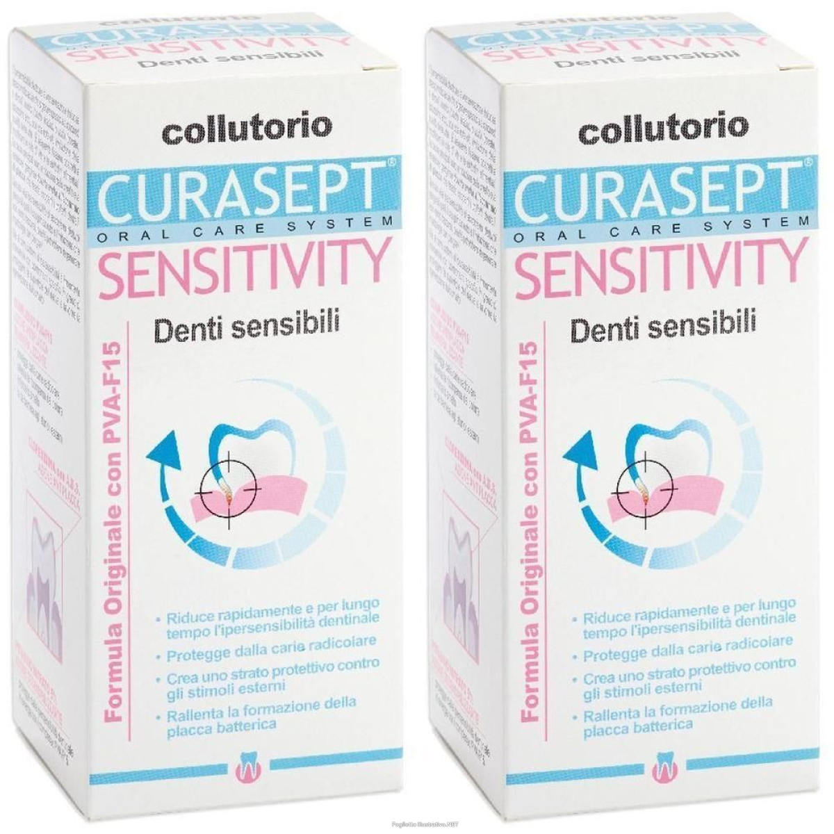 Cerca Prezzi di curasept® sensitivity denti sensibili 2x200 ml collutorio e acquista online
