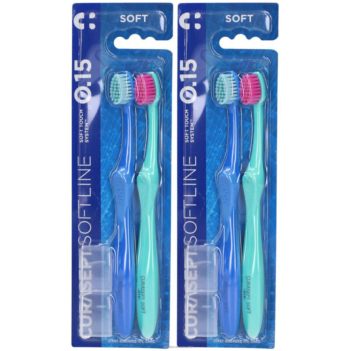 Cerca Prezzi di curasept spazzolino soft 015 bipack set da 2 2x2 st e acquista online