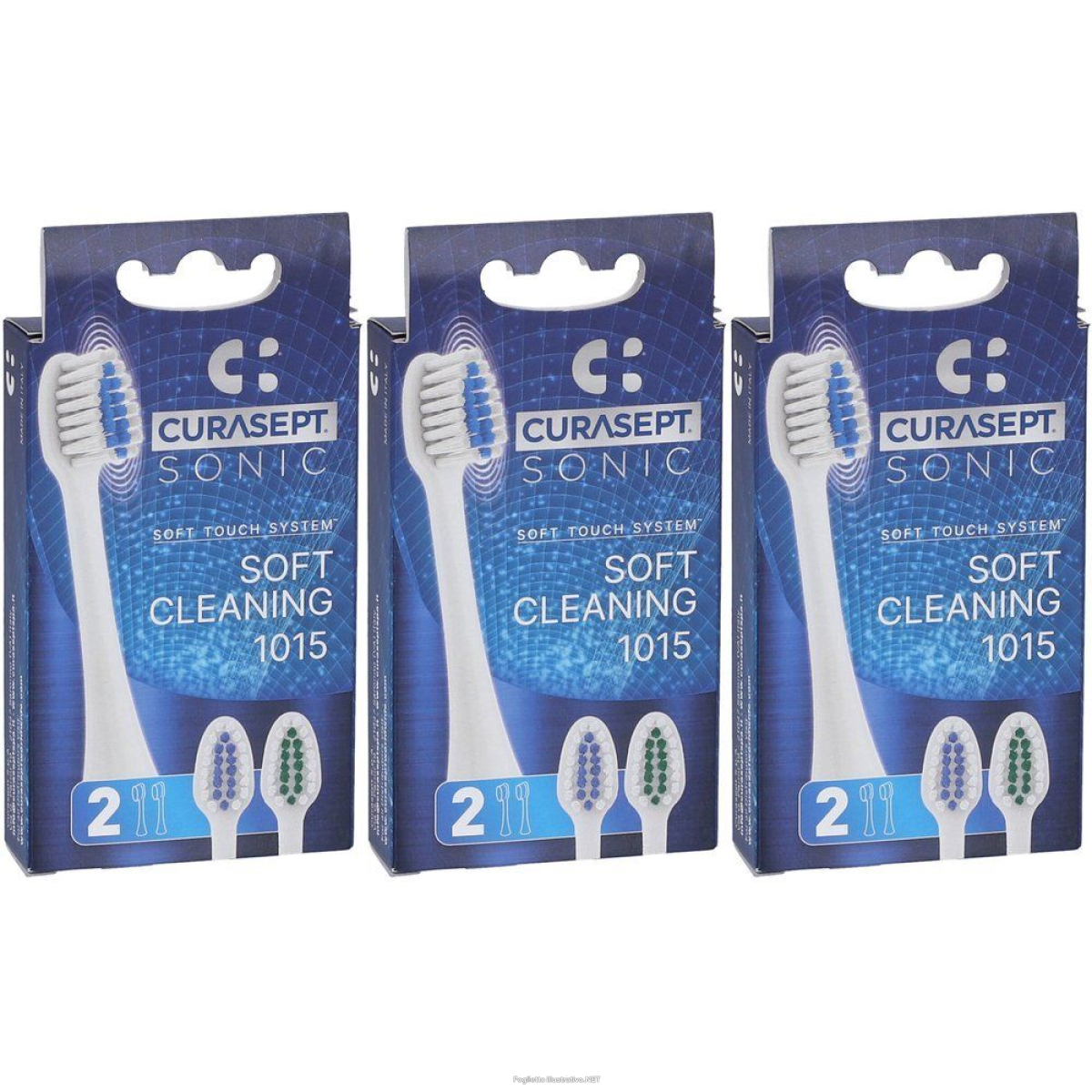 Cerca Prezzi di curasept testine ricambio spazzolino sonic soft clean 1015 2 st e acquista online