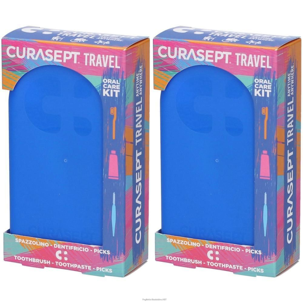 Cerca Prezzi di curasept travel kit blu spazzolino + dentifricio picks 2x1 st e acquista online