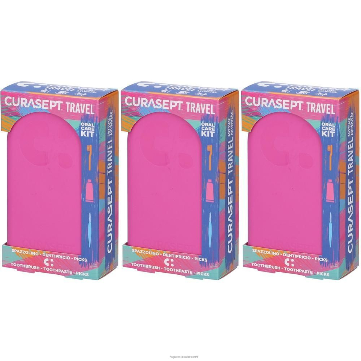Cerca Prezzi di curasept travel kit spazzolino + dentifricio picks 3x1 st e acquista online