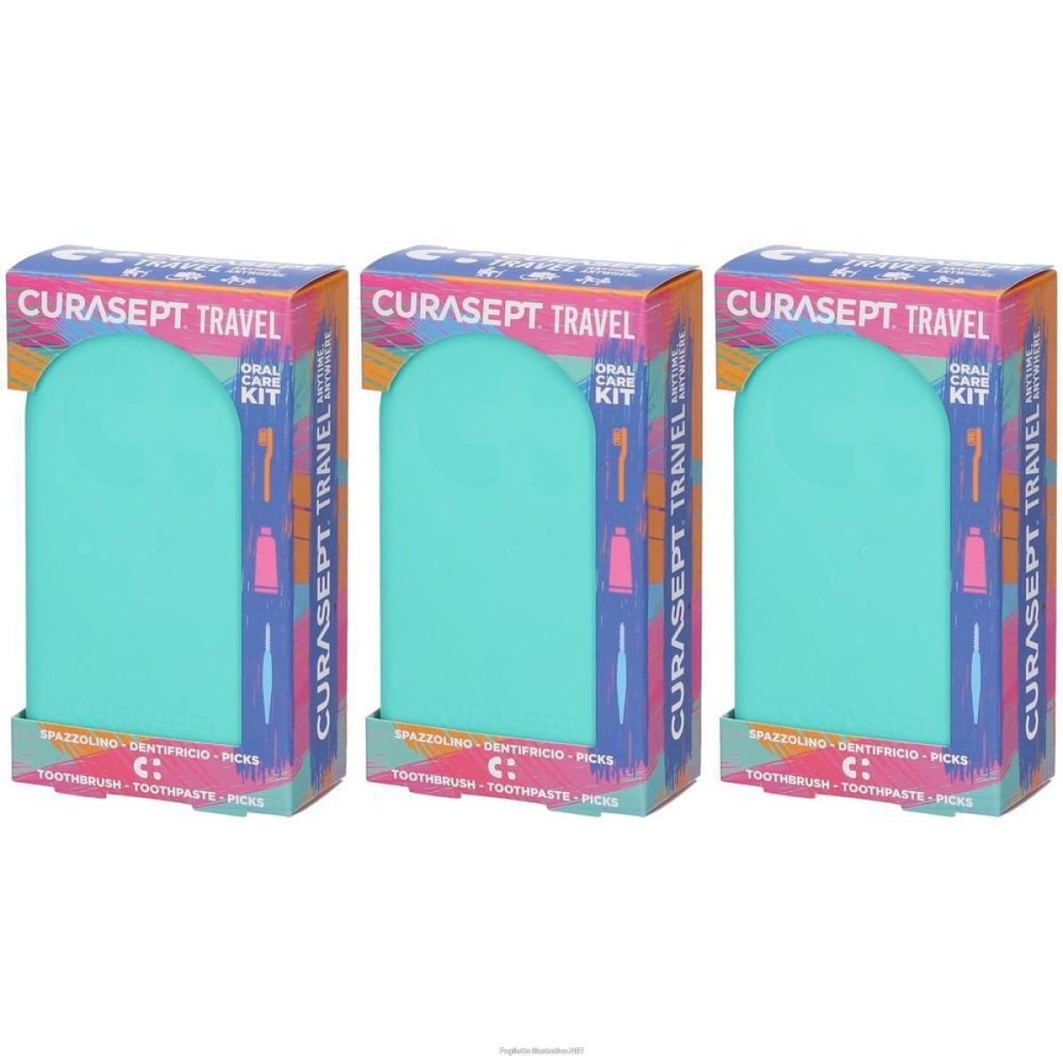 Cerca Prezzi di curasept travel kit verde spazzolino + dentifricio picks 1 st e acquista online