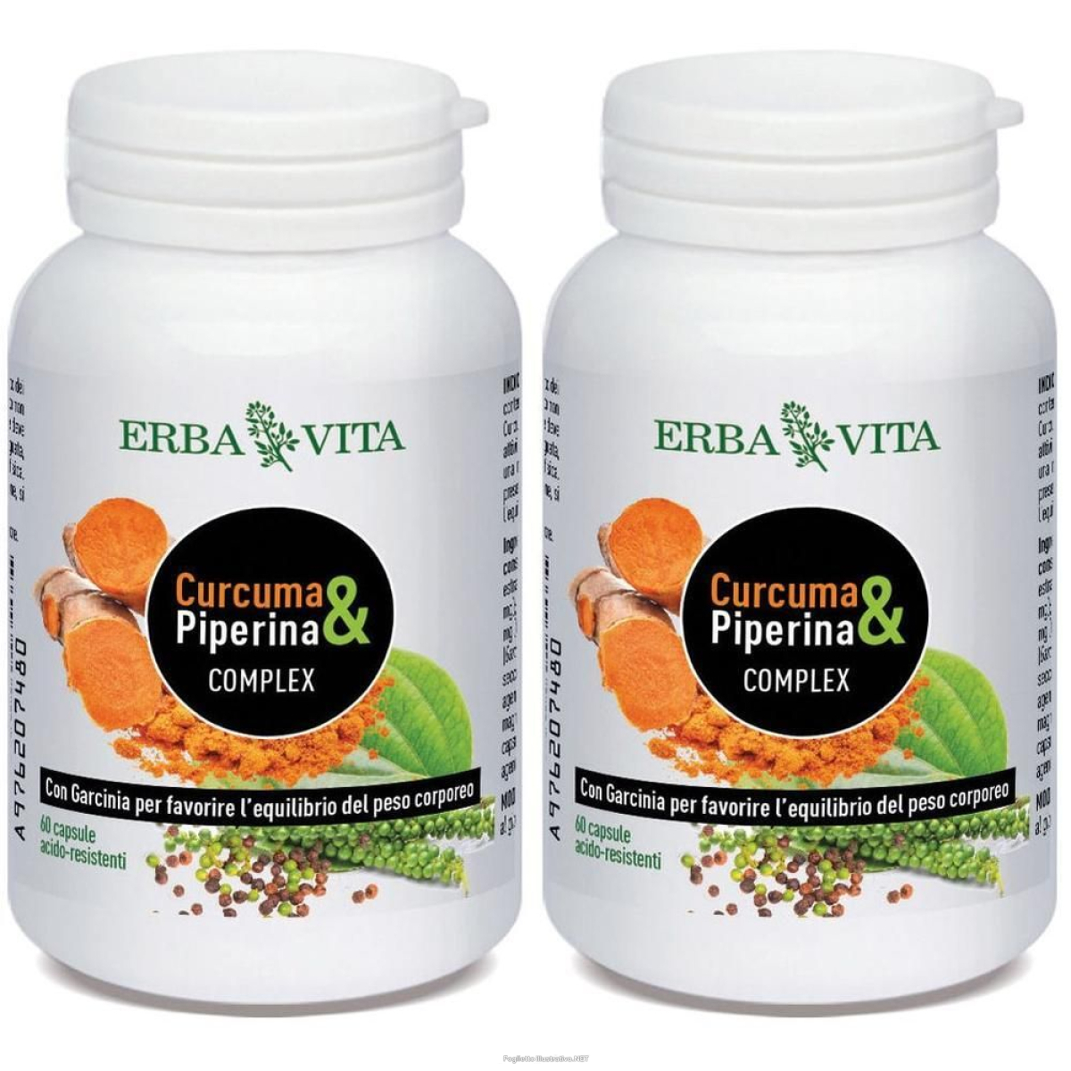 Cerca Prezzi di curcuma&piperina complex 60 capsule 2x60 pz e acquista online