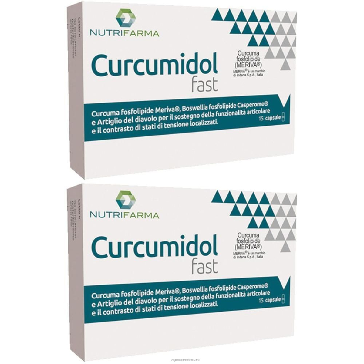 Cerca Prezzi di curcumidol fast 15 capsule 2x11,45 g e acquista online