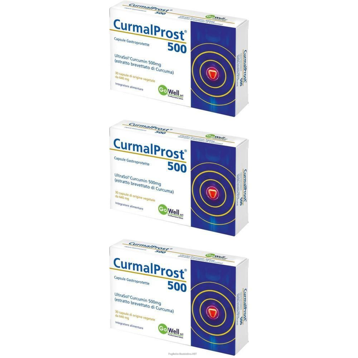 Cerca Prezzi di Curmalprost 500 30 Capsule Gastroprotette 3x30 Pezzi Gastroresist e acquista online