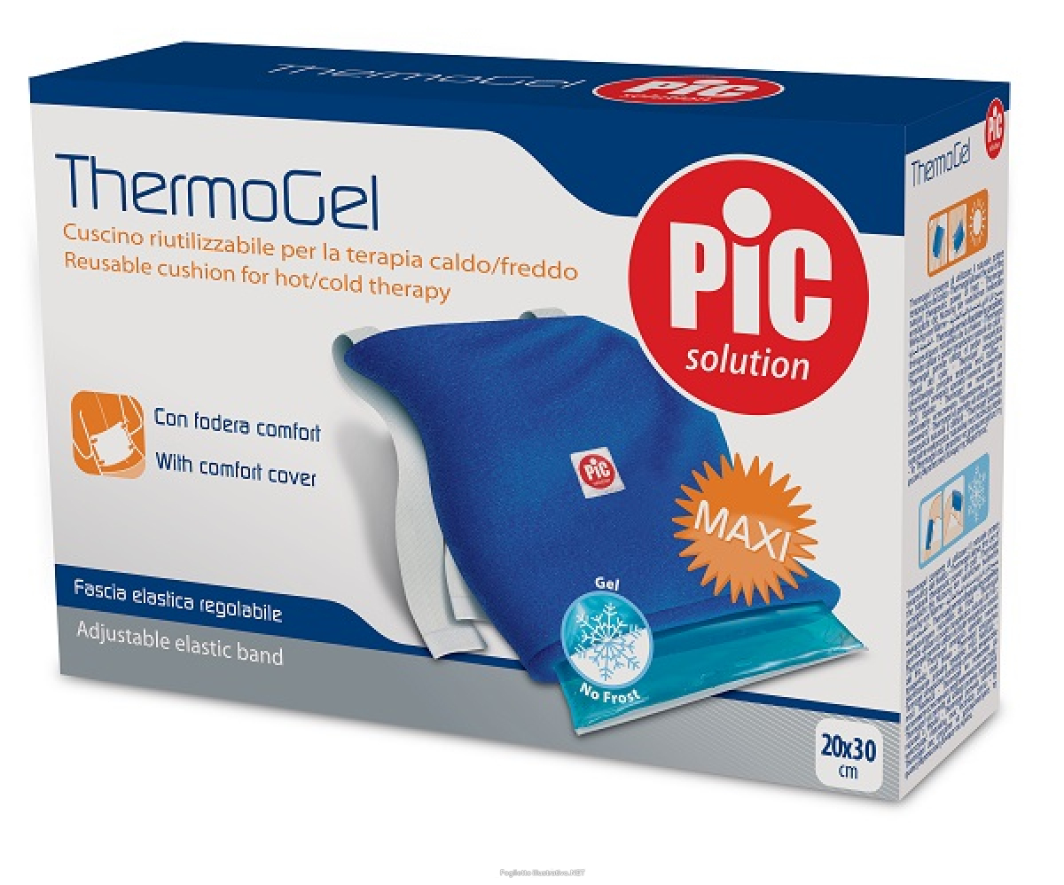 Cerca Prezzi di cuscino thermogel riutilizzabile per terapia caldo freddo cm 20x30 con fodera fascia elastica itc e acquista online