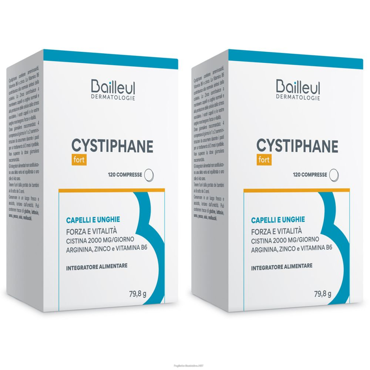 Cerca Prezzi di cystiphane fort compresse integratore capelli e unghie set da 2 2x120 e acquista online