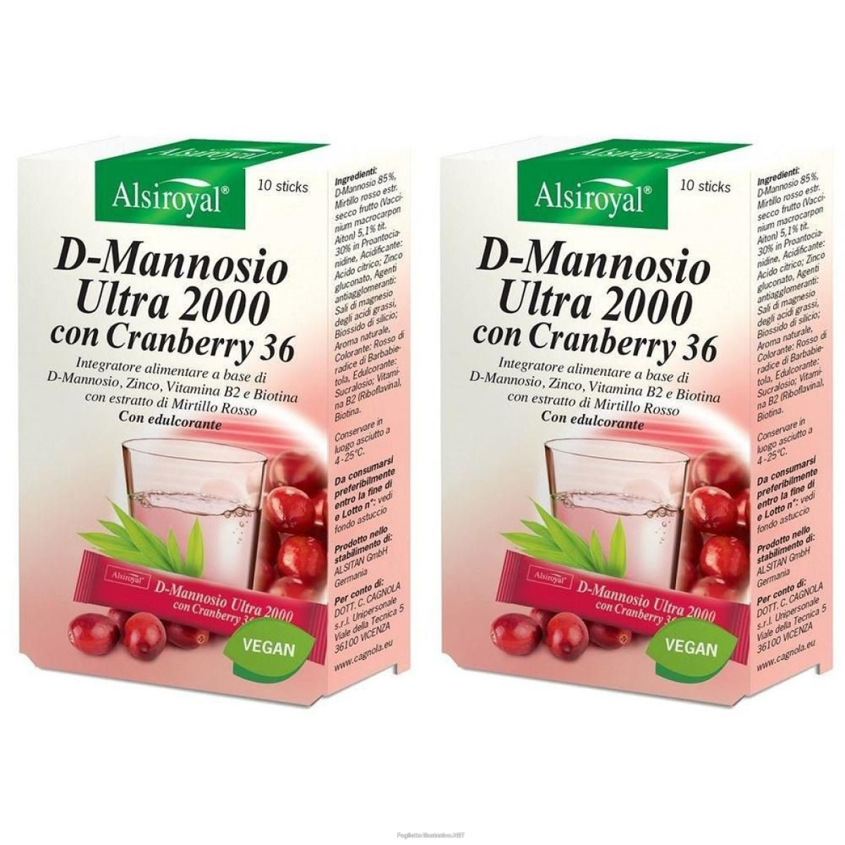 Compra Online d mannosio ultra 2000 2x23,5 g polvere per soluzione orale e Trova il miglior prezzo