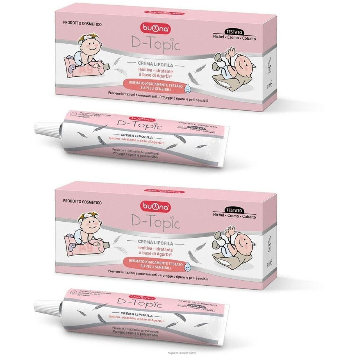Compra Online d-topic crema set da 2 2x30 ml e Trova il miglior prezzo