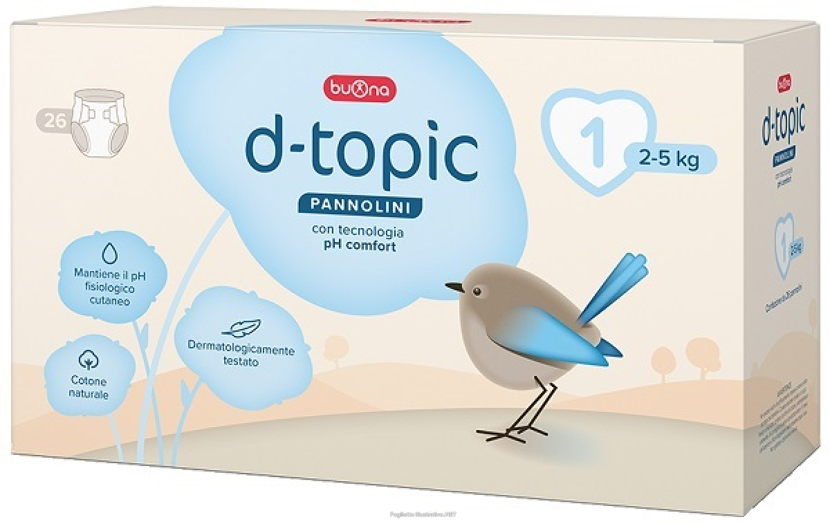 Compra Online d-topic pannolini taglia 1 26 pezzi e Trova il miglior prezzo