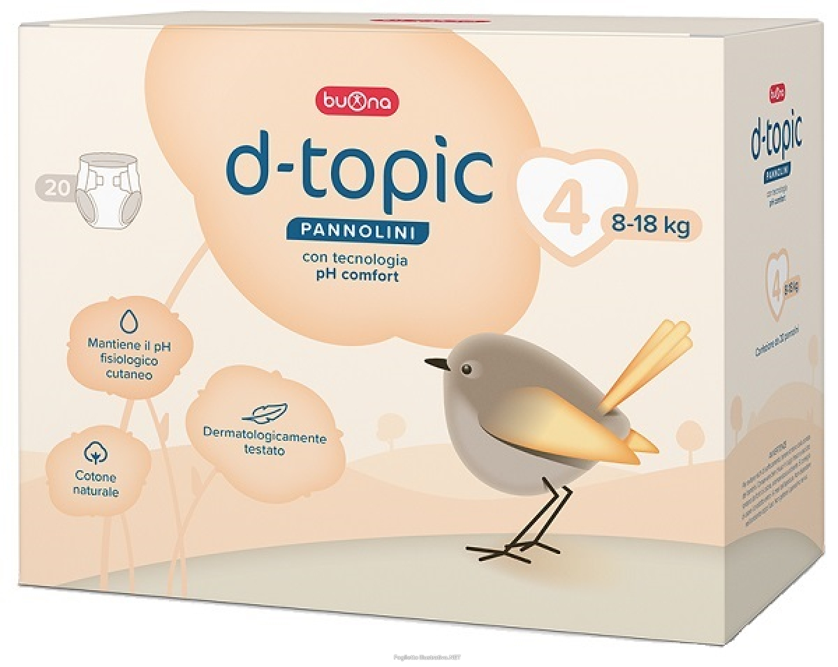 Compra Online d-topic pannolini taglia 4 20 pezzi e Trova il miglior prezzo