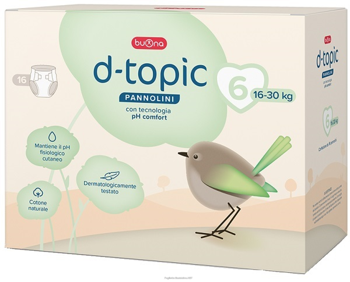 Compra Online d-topic pannolini taglia 6 16 pezzi e Trova il miglior prezzo