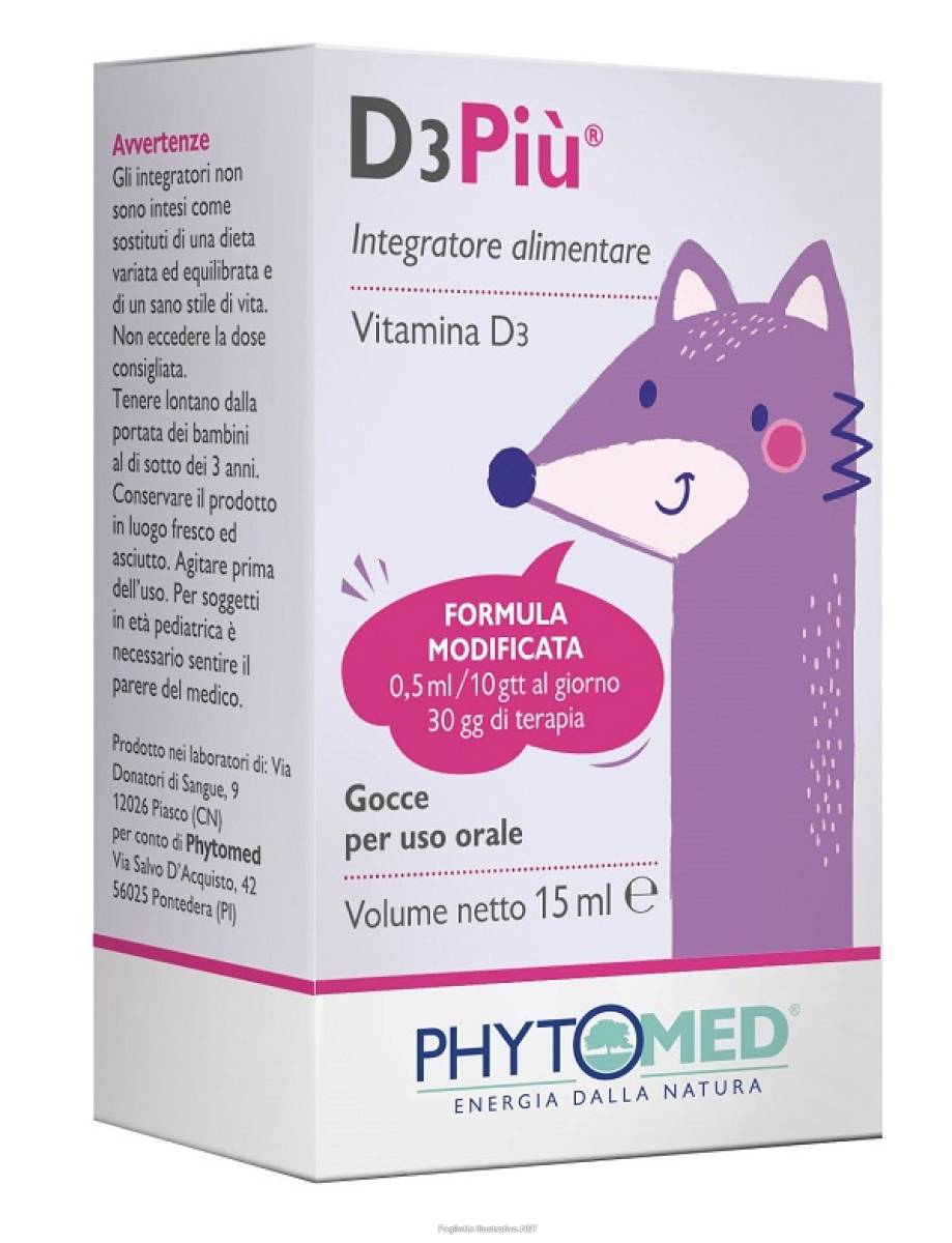 Compra Online d3piu' formula modificata gocce orale 15 ml e Trova il miglior prezzo